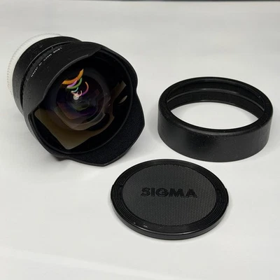 Sigma AF 14mm F/3.5 Wide Angle Fish-Eye Lens for Nikon - UNTESTED - Image 1 of 4