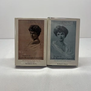 Jennie The Life of Lady Randolph Churchill by Ralph G Martin 2 Vol Complete Set - Imagen 1 de 10