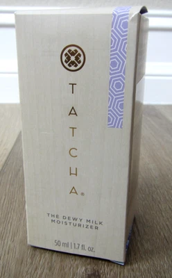 NEW TATCHA THE DEWY MILK 1.7 FL OZ FACE CREAM MOISTURE ZINC GREEN TEA GLOW - Image 1 of 3