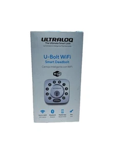 Ultraloq U-Bolt-Wifi-SN Smart Deadbolt Lock Apple, Android - Home Security - Picture 1 of 4