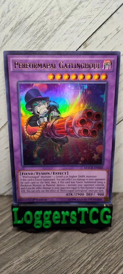 Yu-Gi-Oh! Performapal Gatlinghoul / MACR EN040 1st Edition LP - Image 1 of 1