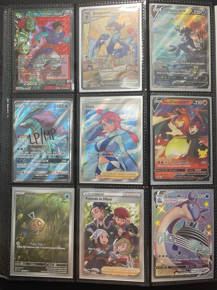 Pokémon Collection Lot (Full Art, Illustration Rare, Plus) TCG, Cards - Image 1 of 4