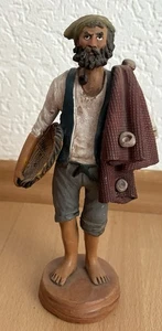 Fischer Tonfigur - Figur - vintage Volkskunst - 19,5 cm - Bild 1 von 5