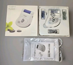 NEW EMJOI Micro-Pedi NANO The Portable Pedicure Battery Operated White cordless - Picture 1 of 4