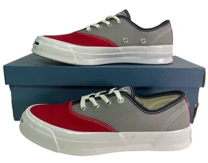 Converse Jack Purcell CVO Pro Ox Dos Tonos 151456C Rojo/Gris 6 Hombres (7.5 Mujeres) - Imagen 1 de 8