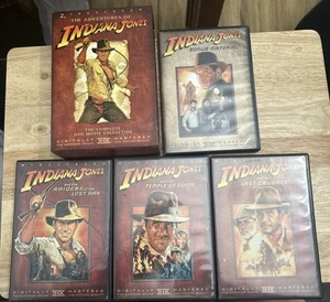 The Adventures Of Indiana Jones Complete DVD Movie Collection 4-Disc Box Set - Picture 1 of 18