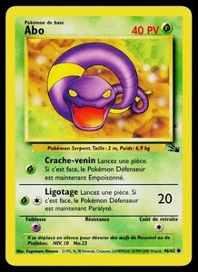 Ekans 46/62 Fossil Common FRENCH - Picture 1 of 2