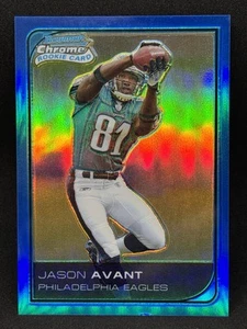 Jason Avent 2006 Bowman Chrome Rookie (RC) #268 Blue Refractor/150 - Eagles - Imagen 1 de 3