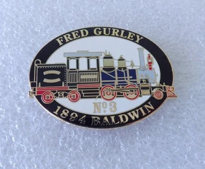 Disney Railroad Fred Gurley 1894 Baldwin locomotora tren pin LE 300 1ª Edición - Imagen 1 de 2