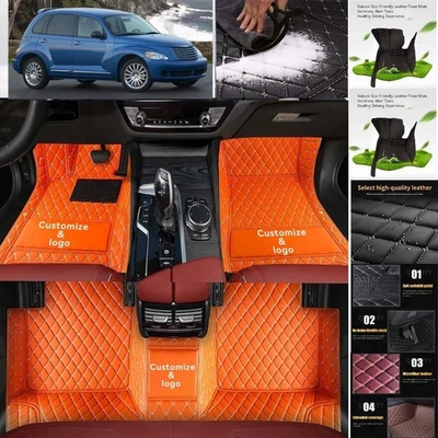 For Chrysler PT Cruiser Car Floor Mats Handmade Liners Anti-Slip Carpets Foto 1 de 4