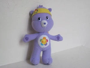 Oso de cuidado de 8" ~ oso compartido felpa con flor - Imagen 1 de 1