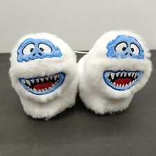 Infant Size 3 Slippers Bumble Abominable Snowman Rudolph Red Nosed Reindeer