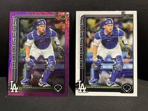 2025 Topps Purple Foil Will Smith #212 Dodgers - Bild 1 von 2