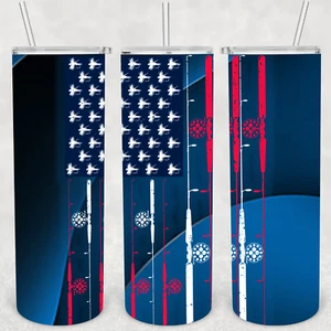 ANGELBECHER 55 - Enthält einen 20 Unzen Metall Isolierbecher, Deckel & Strohhalm - Bild 1 von 3