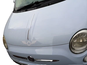 Chrom Motorhaube Akzent Zierleiste Zierleiste passend für Fiat 500 und 500C (alle Baujahre) - Bild 1 von 6