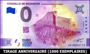 UEJR / ZITADELLE DE BESANCON / 0€ TICKET / NULL EURO-SCHEIN / 2021-3* - Bild 1 von 1