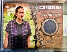 Topps Walking Dead Season 7 Alanna Masterson As Tara Chambler Relic Card #R-TC