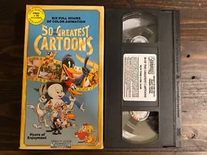 50 Of The Greatest Cartoons VHS 6 Hours Classic Animation Starmaker 1990 - Picture 1 of 7