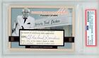 Colonel Harland Sanders (KFC) ~ Signed Autographed Custom Trading Card ~ PSA DNA