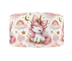 1.5" (1 yard) Unicorn baby girl rainbow Grosgrain Ribbon 1275795 - Picture 1 of 2