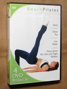 Beach Pilates abs buns thighs Wokout DVD Box Set Shelly McDonald buy2 get1 FREE - Foto 1 di 3