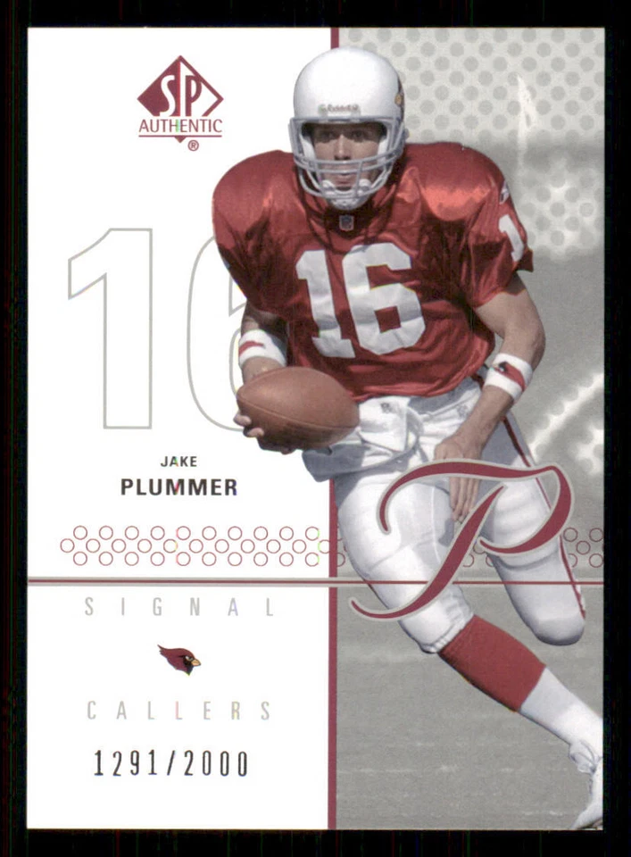 2002 SP Authentic #110 Jake Plummer SC /2000 - Image 1 of 2