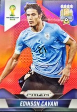 2014 FIFA WORLD CUP BRAZIL  URUGUAY EDINSON CAVANI  RED  PRIZM 22/149 #193