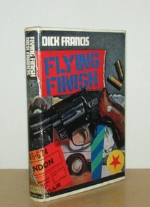 Dick Francis - Flying Finish - 1st/1st (1966 Michael Joseph First Edition DJ) - Imagen 1 de 6