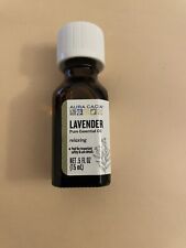 NEW Aura Cacia 100% Pure Relaxing Lavender Essential Oil 15 ml 0.5 Fl Oz