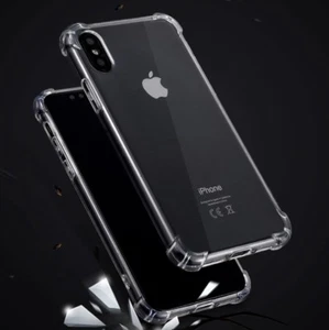 FUNDA gel tpu silicona iPhone X / XS 5.8" anti golpes transparente - Imagen 1 de 1