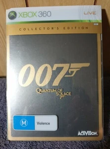 XBOX 360 JAMES BOND 007 QUANTUM OF SOLACE COLLECTOR'S EDITION BRAND NEW SEALED - Picture 1 of 9