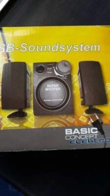 2.1 USB- Soundsystem Neuwertig - Bild 1 von 2