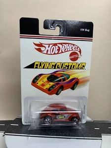 2006 Hot Wheels Flying Customs Volkswagen VW Bug Beetle #68 Red Mtflk w/5sp NIP - Picture 1 of 14