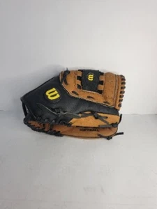 Wilson A2581 Genuine Leather Softball Glove 13" Mitt Oversized Pocket - Picture 1 of 4