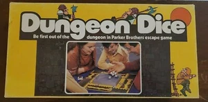 DUNGEON DICE Vintage 1977 Parker Brothers Board Game Complete. - Picture 1 of 1