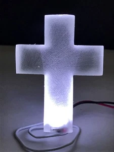 Metallica MET Flipper Maschine leuchtet klar/weiß KREUZ LED Mod Stern - Bild 1 von 9