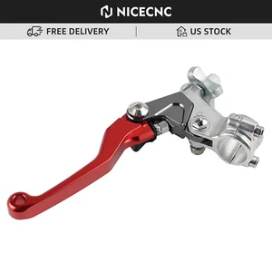 CNC Clutch Lever Clutch Perch For Honda CR80R 1985-2002 CR85R CR85RB 2003-2007 - Picture 1 of 9