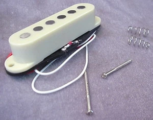 PASTILLA DE GUITARRA DE BOBINA ÚNICA ALNICO COLOR MARFIL - Imagen 1 de 4