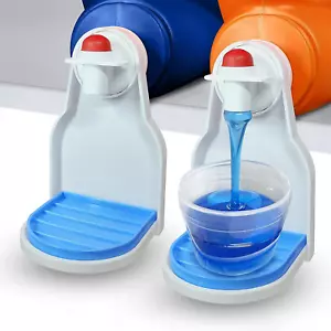 [2 Pack] Laundry Detergent Cup Holder, Detergent Drip Catcher (Upgraded Drip Tra - Picture 1 of 12