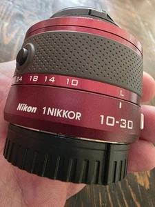 Nikon 1 NIKKOR VR 10-30MM F/3.5-5.6 Lens * FOR PARTS NOT WORKING - Picture 1 of 6