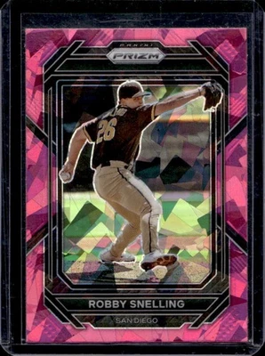 2023 Prizm Robby Snelling Pink Ice #169 Padres - Image 1 of 2