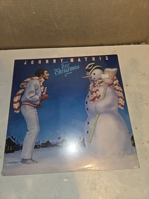Vintage 1984 Sealed Johnny Mathis For Christmas Vinyl Record,PC 39468,Columbia - Image 1 of 2