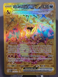 Charizard ex #228/197 Obsidian Flames LP - Picture 1 of 4