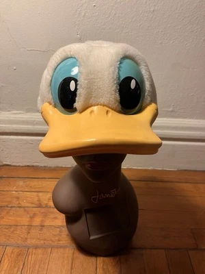 DE COLECCIÓN Personaje Disney Moda Pato Donald 3D Peluche Snapback Sombrero Años 80 Foto 1 de 4