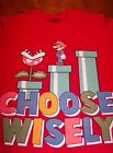 VINTAGE STYLE Nintendo SUPER MARIO BROS. CHOOSE WISLEY T-Shirt 2XL XXL NEW