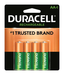 Duracell Rechargeable NiMH AA 1.4 V Rechargeable Battery DCNLAA4BCD 4 pk