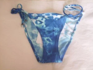 Bas de bikini "Avant-Première" bleu marbré taille 36 neuf avec étiquette - Picture 1 of 1