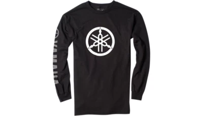 NEW FACTORY EFFEX Yamaha Long-Sleeve T-Shirt-Black-Men's -M/L/XL/XXL -MOTORCYCLE - Изображение 1 из 2