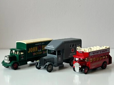 3 x Car E Day 8 May 1945 50th Anniversary Victory Model Diecast 1:60-1:72 Lledo - Image 1 of 4