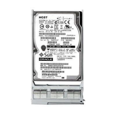 542-0287-01 7045228 HUC106060CSS600 SUN ORALCE 600GB 10K 6G 2.5" SAS HARD DRIVE - Image 1 of 4
